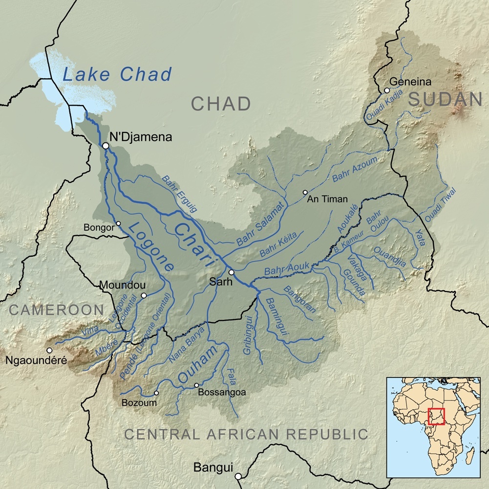  Transaqua is a plan to construct a 2,400km (1,500 mile) canal to transfer water from the Congo River to feed Lake Chad. Image: Creative Commons