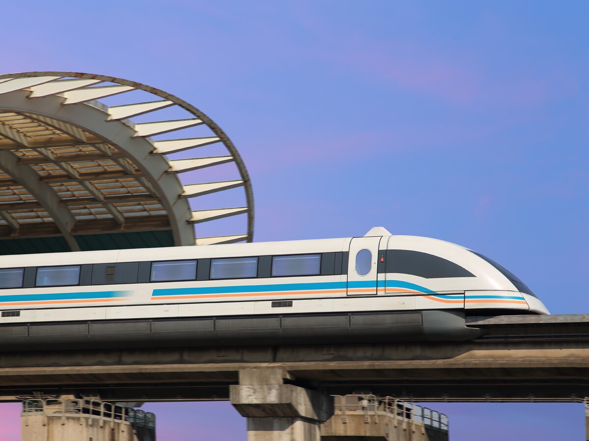 Maglev train in china. Courtesy Shutterstock